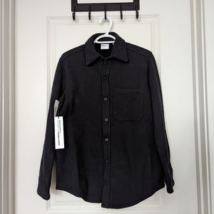 Aritzia TNA Cozy Fleece Boyfriend Shirt Jacket